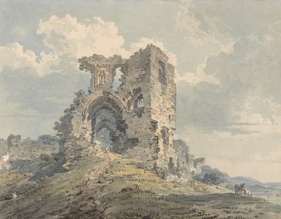 Denbigh Castle by Thomas Girtin